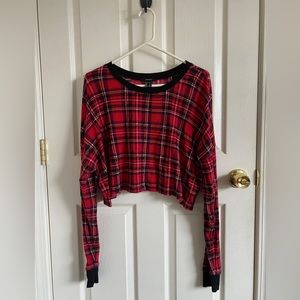 Red Plaid Long Sleeve